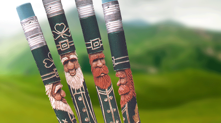 Leprechaun Pencils