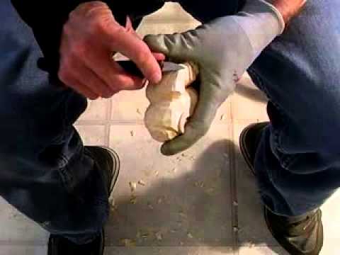 Carving a Big-Headed Santa Part 6