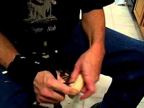 Carving a Boot Part 2