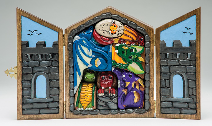 Painting the Dragons in a Box