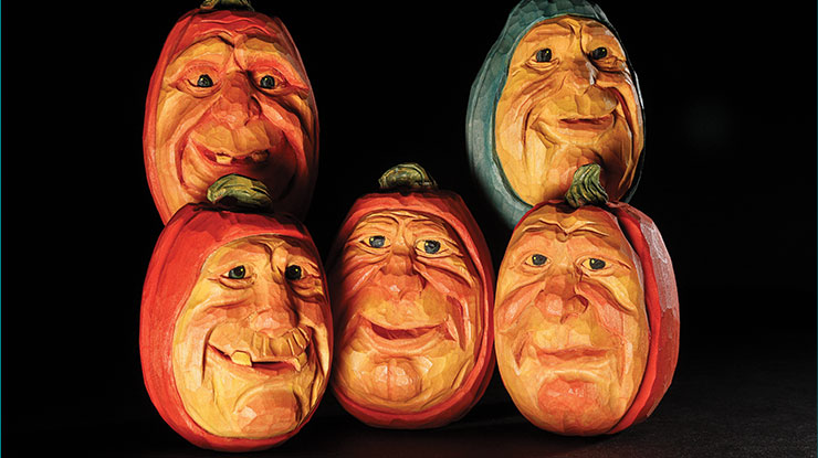 Behind the Scenes: Jim and Joan’s Pumpkin Heads Class