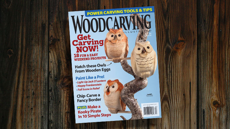 Woodcarving Illustrated Fall 2018, Issue 84