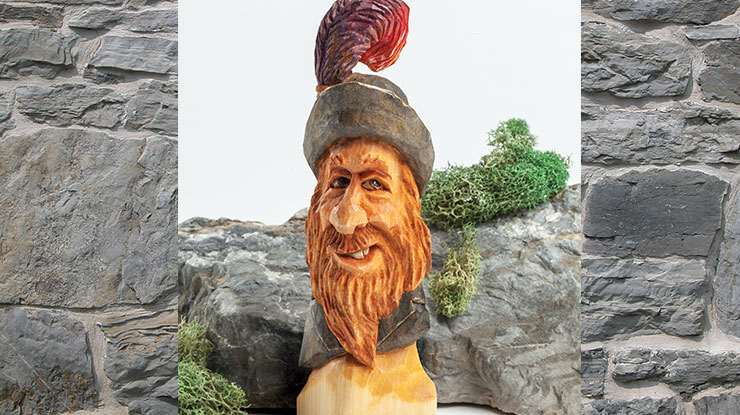 Caricature Pirate Bust